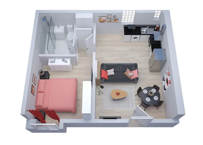 アパート Centre-ville - Fibre - Netflix - T2 Le Rieffel *