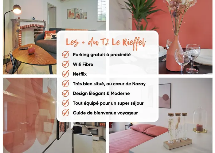 Centre-ville - Fibre - Netflix - T2 Le Rieffel アパート *