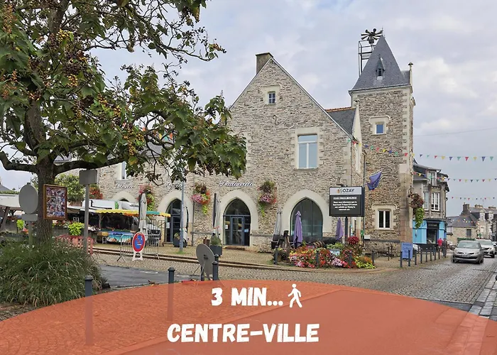 Centre-ville - Fibre - Netflix - T2 Le Rieffel アパート